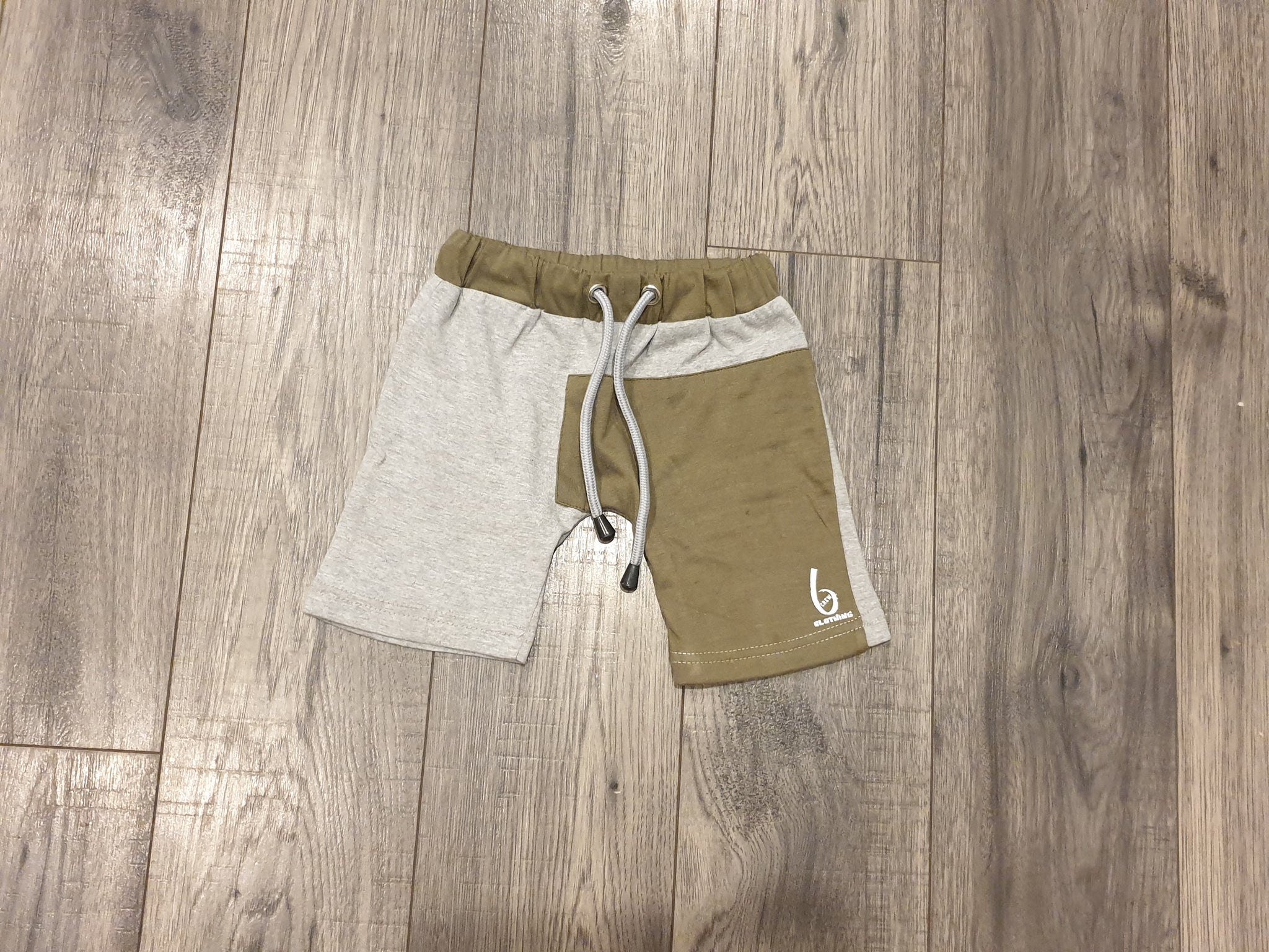 Two tone shorts Grey/sage