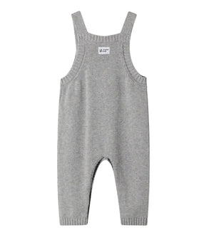 Coco Knitted Overalls - GREY
